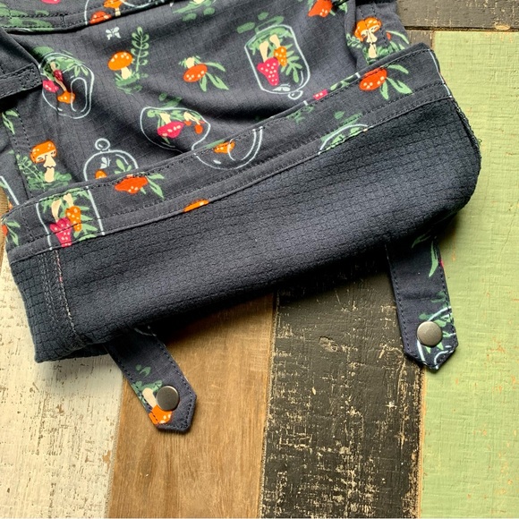 NWT Duluth Medium x31L Heirloom Gardening Lined Overalls Mushroom Terrarium Bibs - Picture 7 of 11